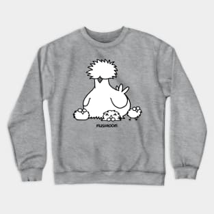 Chicken Mushroom Crewneck Sweatshirt